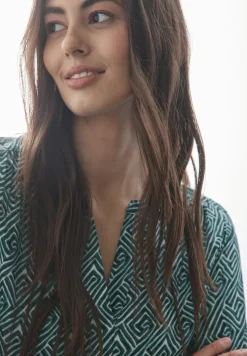 Bedrukte blouse
