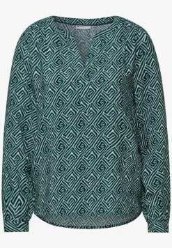 Bedrukte blouse