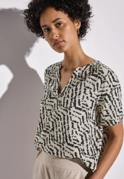 Bedrukte blouse
