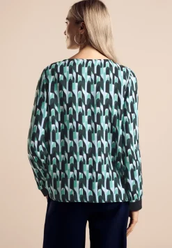 Bedrukte blouse