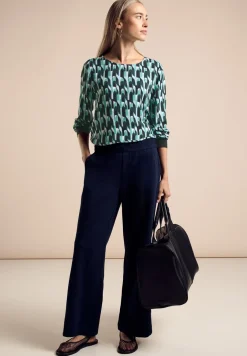 Bedrukte blouse