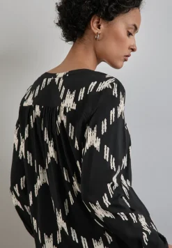 Bedrukte blouse