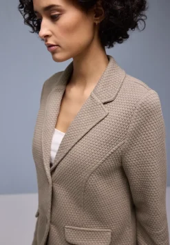 Blazer met structuur