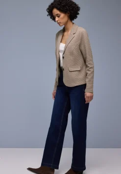Blazer met structuur