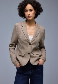 Blazer met structuur