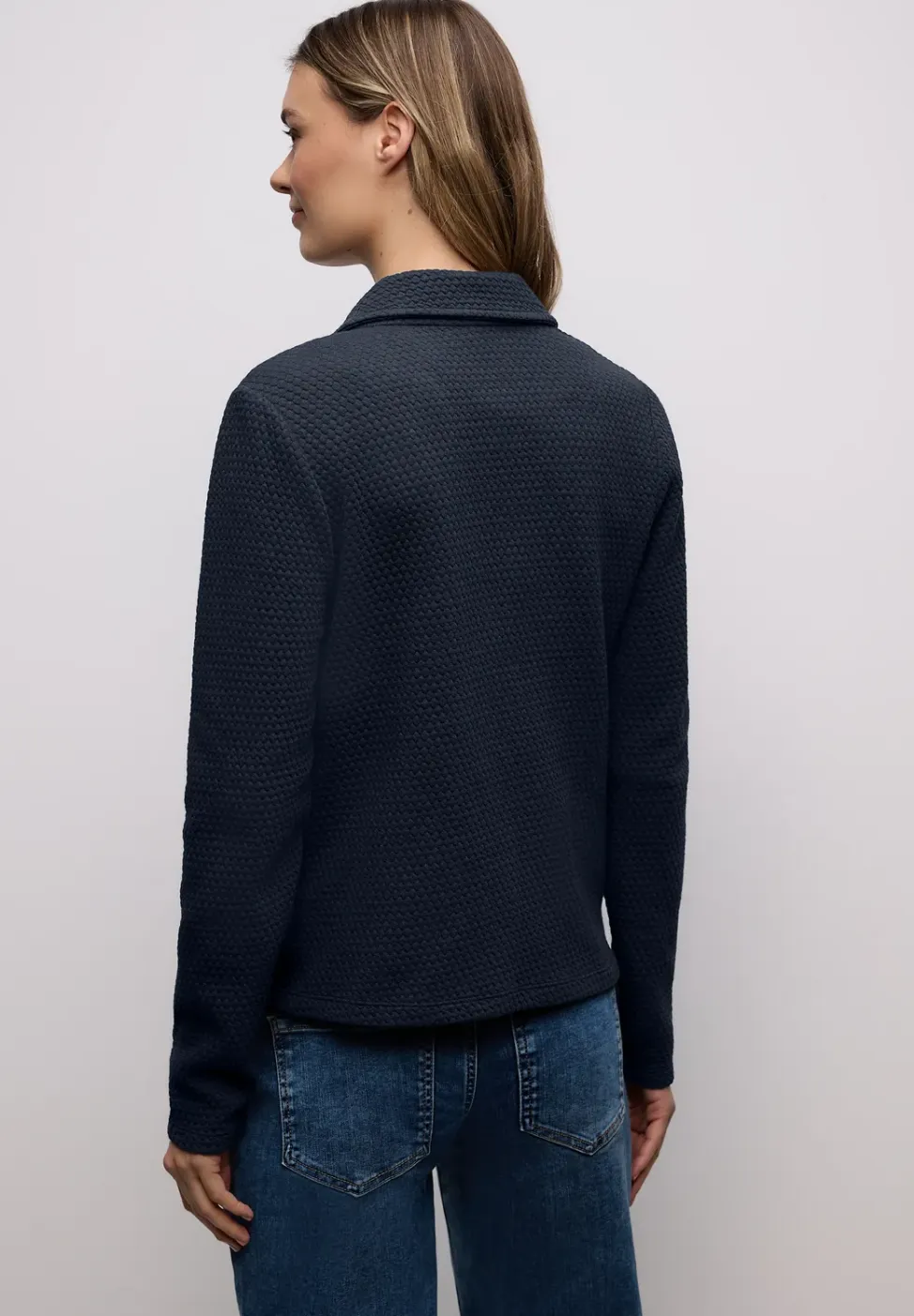 Blazer met structuur