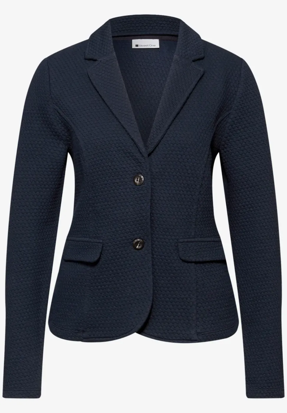 Blazer met structuur