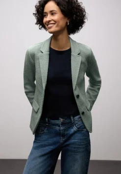 Blazer met structuur
