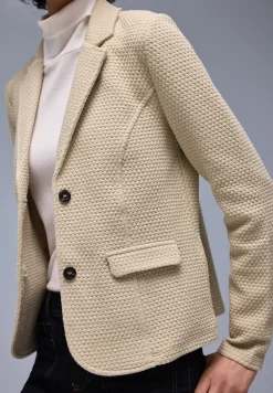 Blazer met structuur