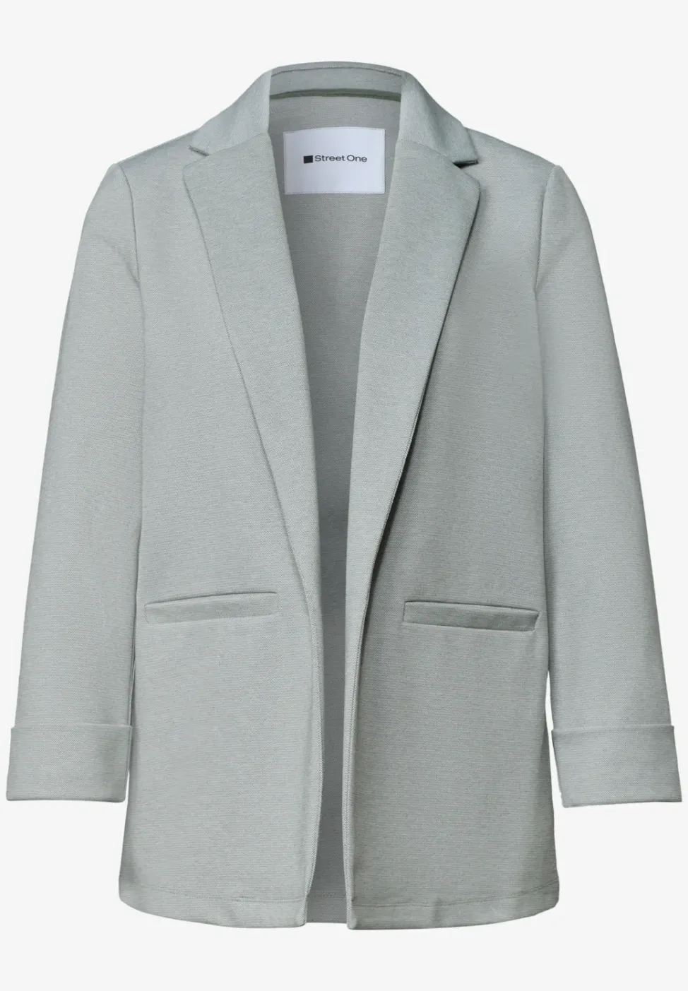 Blazer in een lang en open model