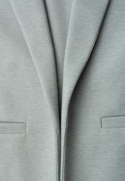 Blazer in een lang en open model