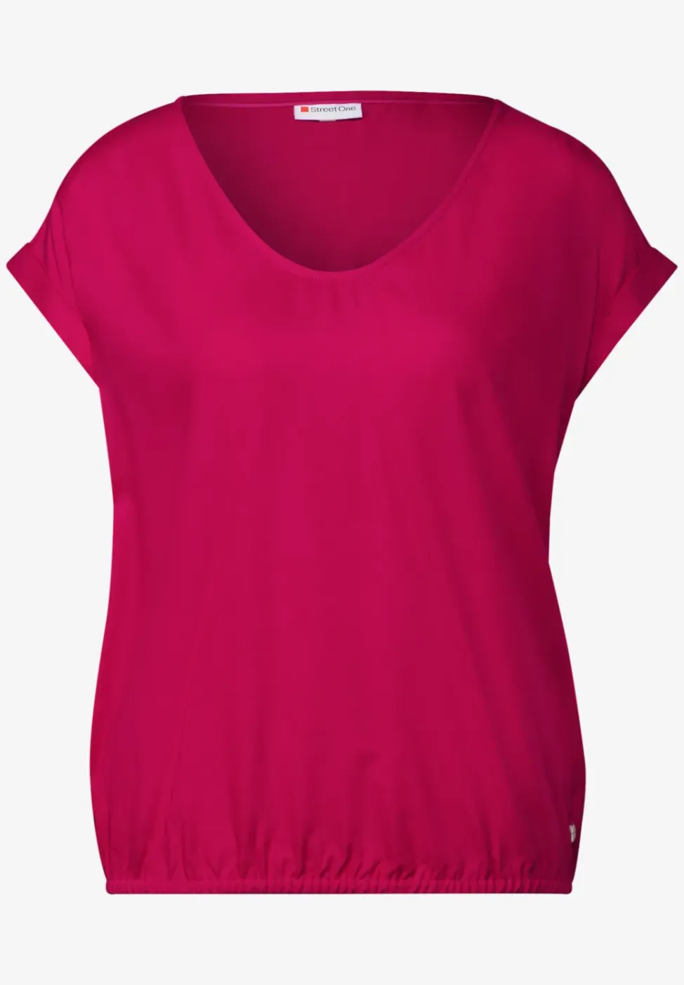 Blouse in effen kleur