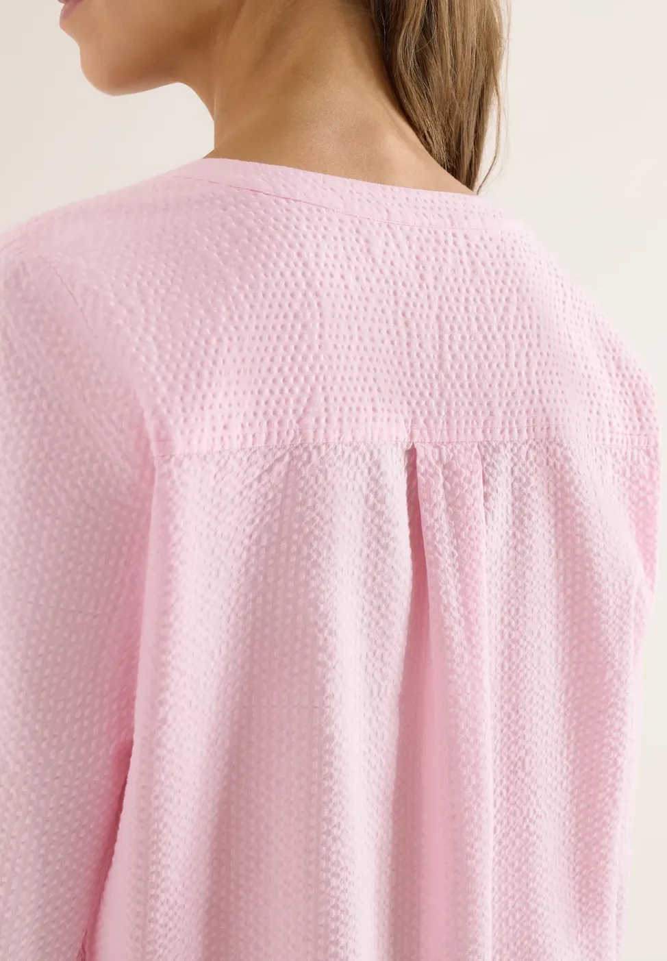 Blouse in effen kleur