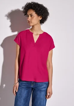 Blouse in effen kleur