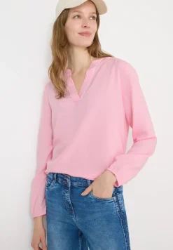 Blouse in effen kleur