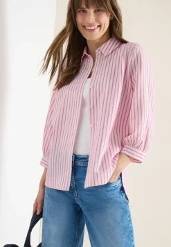 Blouse in seersucker kwaliteit
