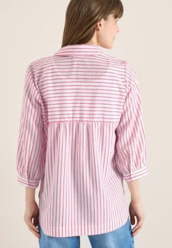 Blouse in seersucker kwaliteit