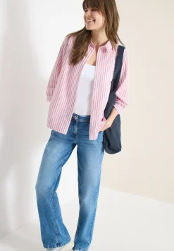 Blouse in seersucker kwaliteit