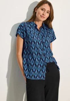Blouse met bonte print