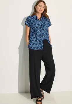 Blouse met bonte print