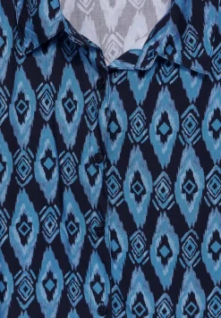 Blouse met bonte print