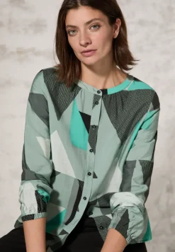 Blouse met grafisch patroon