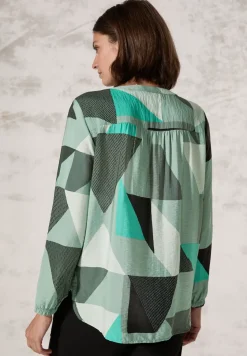 Blouse met grafisch patroon