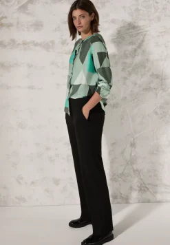 Blouse met grafisch patroon
