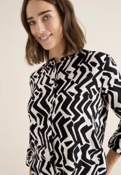 Blouse met grafisch patroon