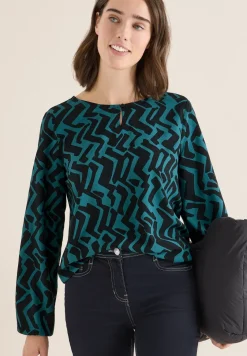 Blouse met grafisch patroon