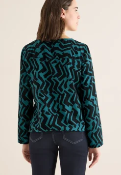 Blouse met grafisch patroon