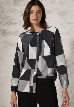 Blouse met grafisch patroon