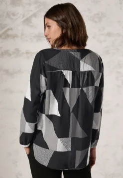 Blouse met grafisch patroon