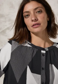 Blouse met grafisch patroon