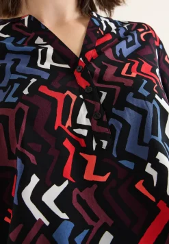 Blouse met grafisch patroon