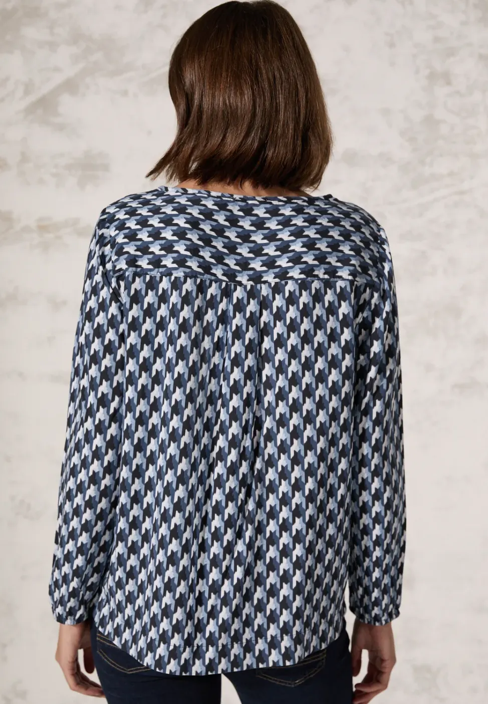 Blouse met grafische print
