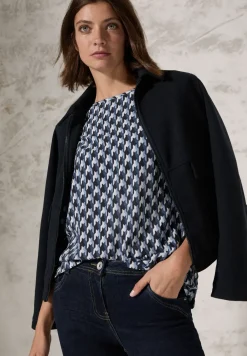 Blouse met grafische print