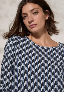 Blouse met grafische print