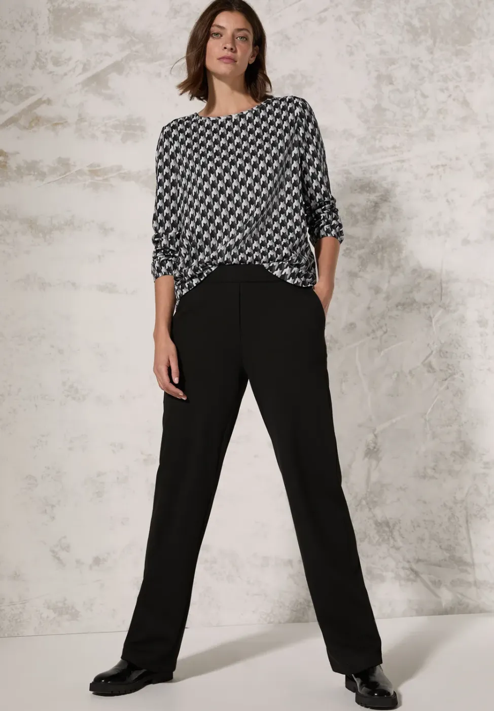 Blouse met grafische print