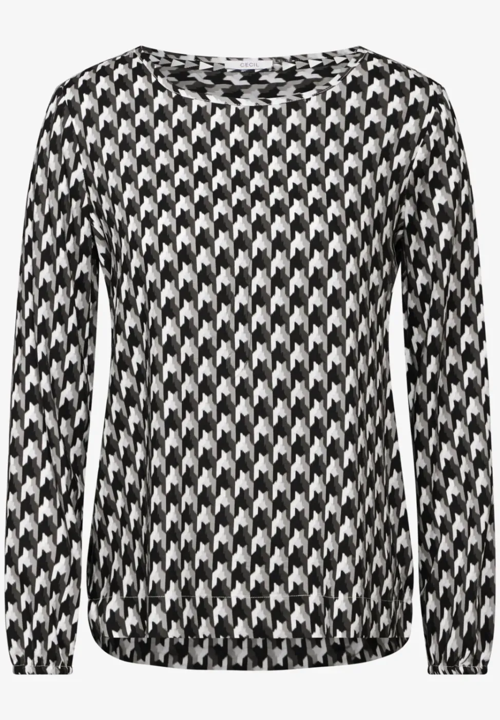Blouse met grafische print