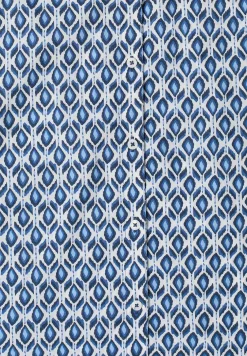 Blouse met korte mouwen en minimale print