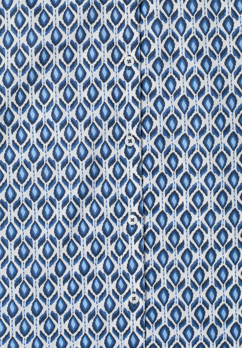 Blouse met korte mouwen en minimale print