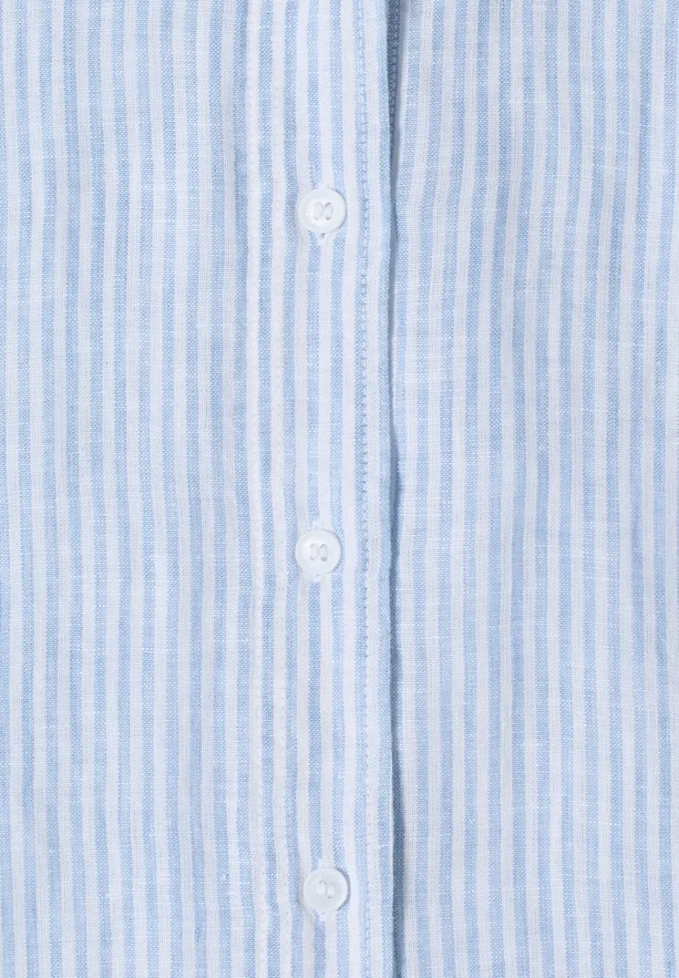 Blouse met korte mouwen van puur linnen