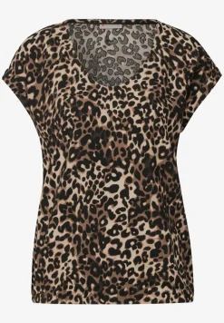 Blouse met leopatroon