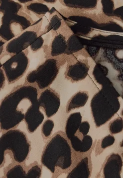 Blouse met leopatroon