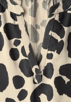 Blouse met leopatroon