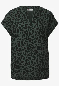 Blouse met leopatroon