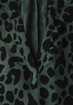 Blouse met leopatroon