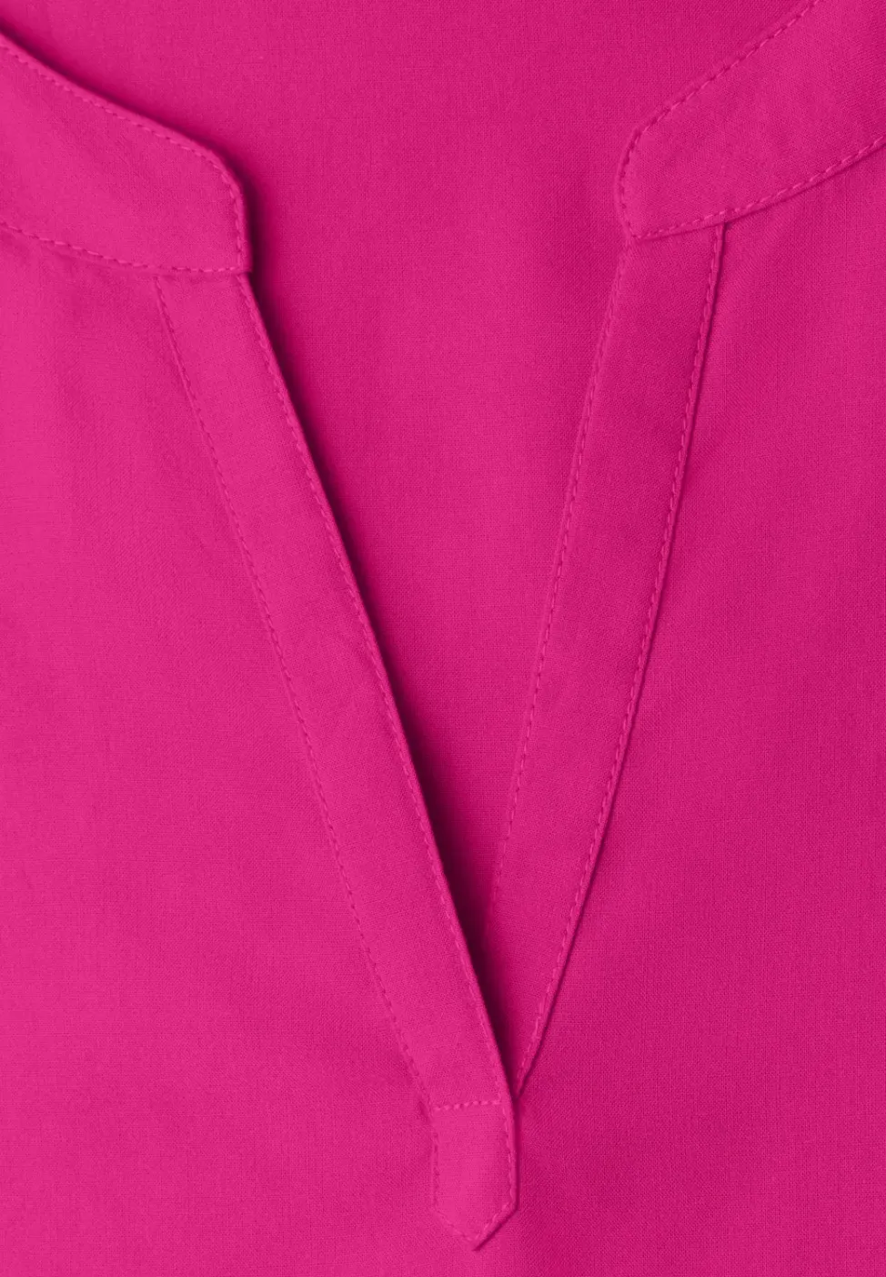 Blouse met losse schouders en gespleten hals
