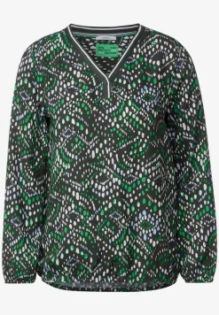 Blouse met meerkleurige print